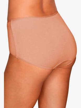 Lot de 4 slips taille haute lascana - LASCANA - Couleur Ivoire