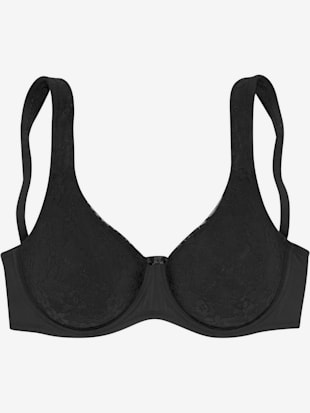 Soutien-gorge minimiseur féminin avec armatures intégrées - Nuance - Noir