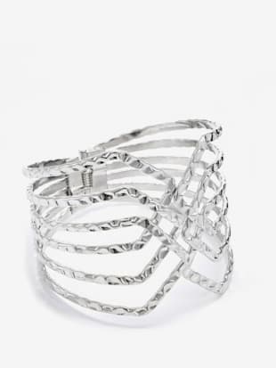 Jonc diamètre 6-6,5 cm - LASCANA - Couleur Argenté