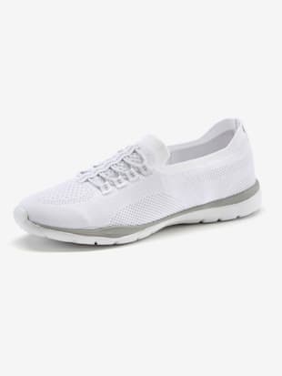 Baskets rubans élastiques pour faciliter l'enfilage - LASCANA - Blanc