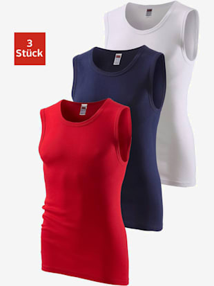 Marcel qualité côtes fines - H.I.S - Rouge, Blanc, Marine