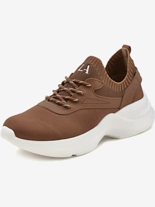 Baskets design sportif - LASCANA - Marron