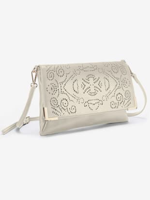Se+porte+en+pochette+ou+en+sac+en+bandouliere+-+Vivance+-+beige+clair
