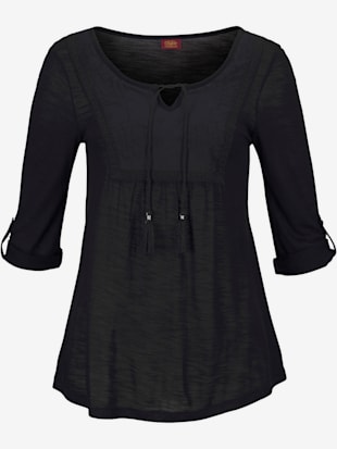 T-shirt de plage manches 3/4 avec bride - Buffalo - Noir