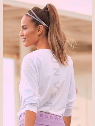 Manches longues encolure ronde - Elbsand - Blanc