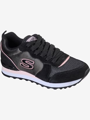Baskets facile à assortir - Skechers - Noir-rose