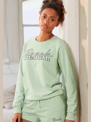 Sweatshirt avec logo imprimé - Bench. - Menthe