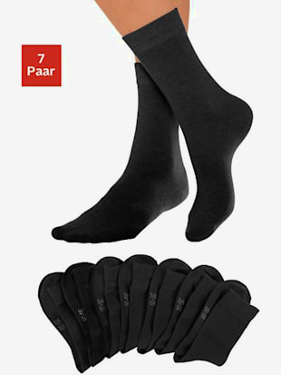chaussettes basiques socquettes basiques pour toutes les occasions - lavana - noir