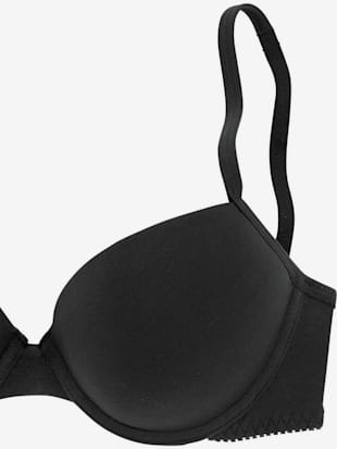 Soutien-gorge push-up lots de 2 soutiens-gorge vario push-up avec armatures - petite fleur - Noir + 