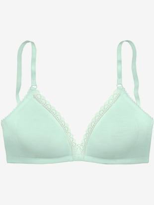 Soutien-gorge sans armatures soutien-gorge bralette basique en coton doux et résistant - LASCANA - M