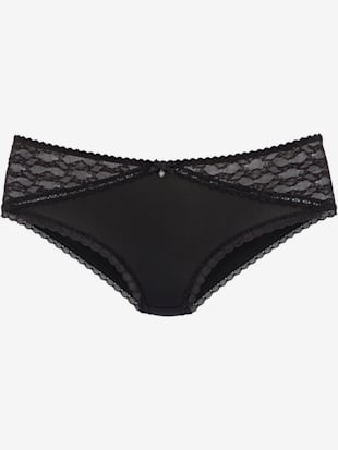 Panty féminin en mélange de matières agréablement doux - s.Oliver - Noir
