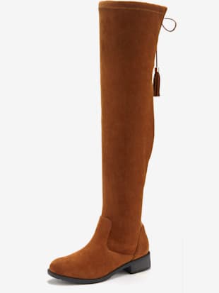 Cuissardes matière extensible souple - LASCANA - couleur chamois