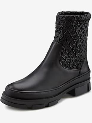 Bottines semelle chunky tendance - LASCANA - Noir