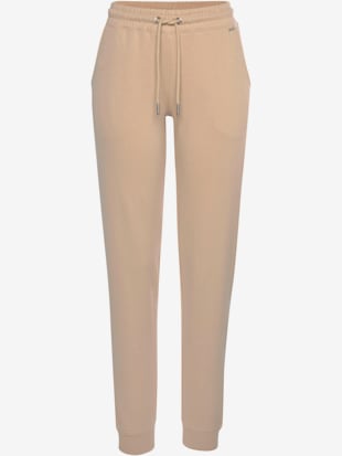 Pantalon de survêtement pantalon molletonné à la largeur confortable - H.I.S - Nougat