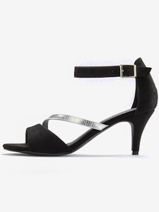 Sandales style élégant - LASCANA - Noir-couleur Argenté