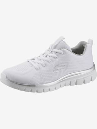 Baskets dessus textile souple - Skechers - Blanc