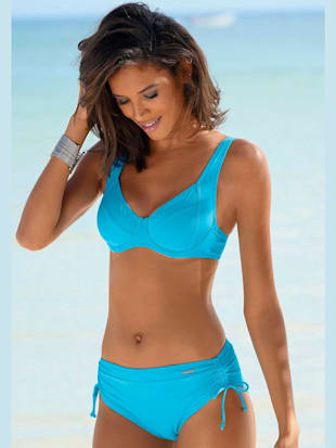 Maillot de bain à armatures coloris tendance - LASCANA - Turquoise