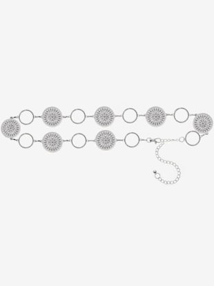 Ceinture à chaîne ceinture décorative avec ornement - LASCANA - Couleur Vieil Argenté