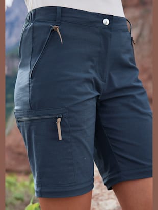 Pantalon de trekking avec jambes amovibles - LASCANA ACTIVE - Marine