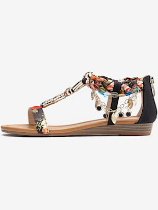 Sandales un compagnon tendance et confortable à chaque festival - LASCANA - Noir-rouge-marron-multic