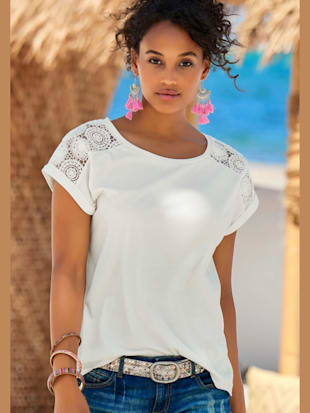 Lot de 2 t-shirts vivance - Vivance - Menthe, Crème