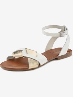 Sandales cuir de qualité - LASCANA - Blanc