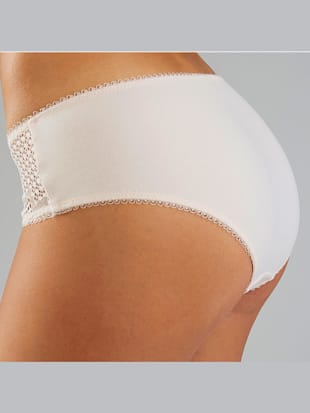 Slip féminin en coton durable - LASCANA - Blanc