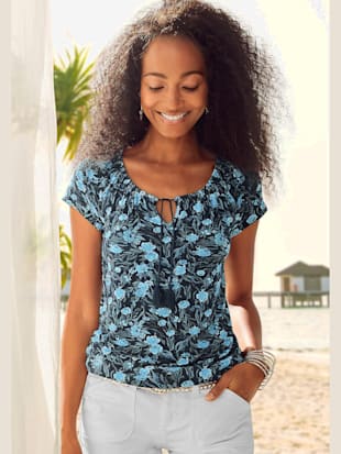 Lot de 2 t-shirts vivance - Vivance - Marine Imprimé, Marine