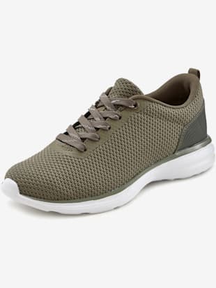 Baskets look intemporel et sportif - LASCANA - Vert Olive