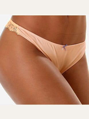 Lot de 3 strings petite fleur- petite fleur - Bleu + Mandarine + Blanc