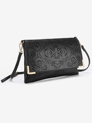 Se porte en pochette ou en sac en bandoulière - Vivance - Noir