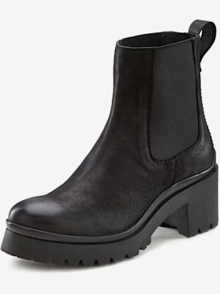 Bottines cuir de qualité - LASCANA - Noir