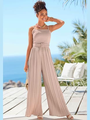 Combinaison encolure droite - LASCANA - Beige