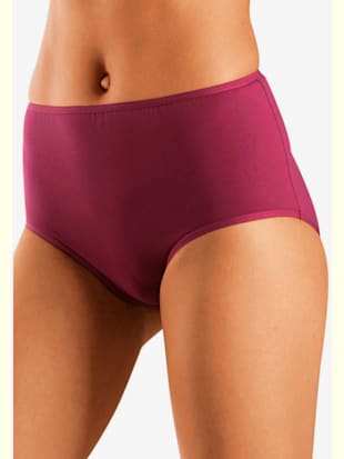 Lot de 10 slips taille haute pratique - petite fleur - Mûre