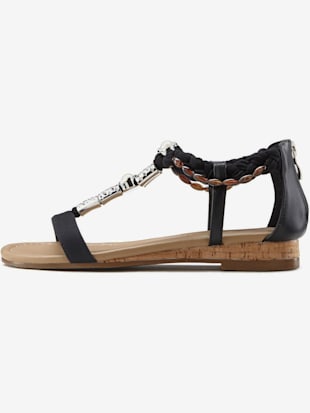 Sandales éléments fantaisie tendance - LASCANA - Noir