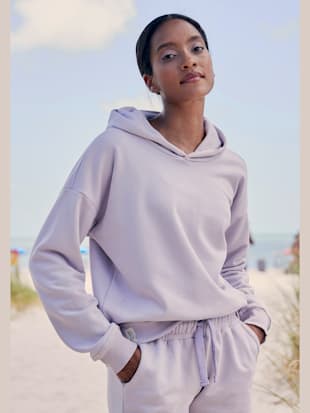 Sweatshirt à capuche structuré - LASCANA - Parme