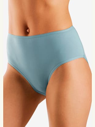 10 slips gainants pratiques - petite fleur - Bleu