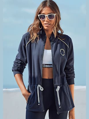 Veste sweat avec coulisse à la taille - Bench. - Indigo-bleu