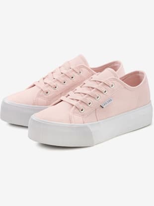 Baskets talon compensé tendance - LASCANA - Rose