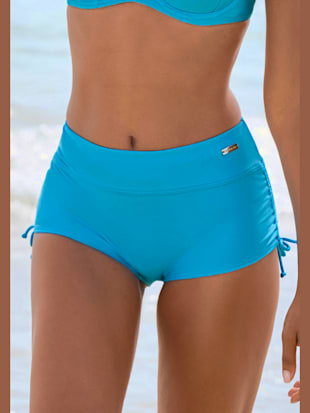bikini mini-short complément parfait - lascana - turquoise