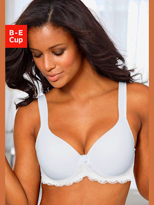 Soutien-gorge à coques, bonnets préformés sans couture - LASCANA - Blanc