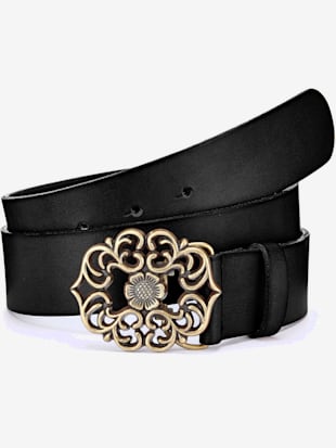 Ceinture+hanches+ceinture+en+cuir+de+qualite+-+LASCANA+-+noir-couleur+dore