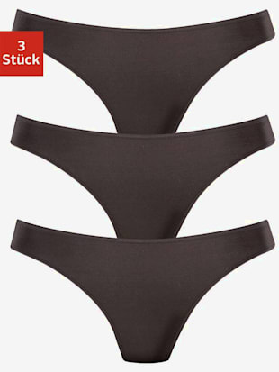 Lot de 3 strings lascana - LASCANA - Noir