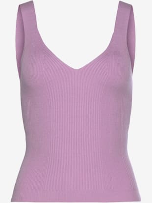 Débardeur en tricot encolure en v affinante - LASCANA - Parme