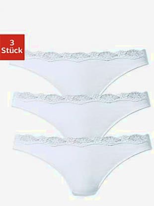 Lot de 3 strings lascana - LASCANA - Blanc