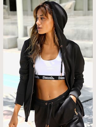 Veste sweat veste d'intérieur - Bench. - Noir