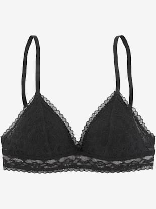 Soutien-gorge bralette féminin avec coques intégrées sans armatures - s.Oliver - Noir