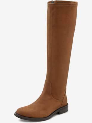 Bottes matière souple pour un confort optimal - LASCANA - Coloris Chamois