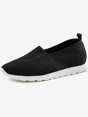 Sneakers slip on très confortable - LASCANA - Noir