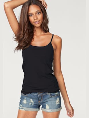 Lot de 2 débardeurs spaghetti h.i.s - Vivance - Noir